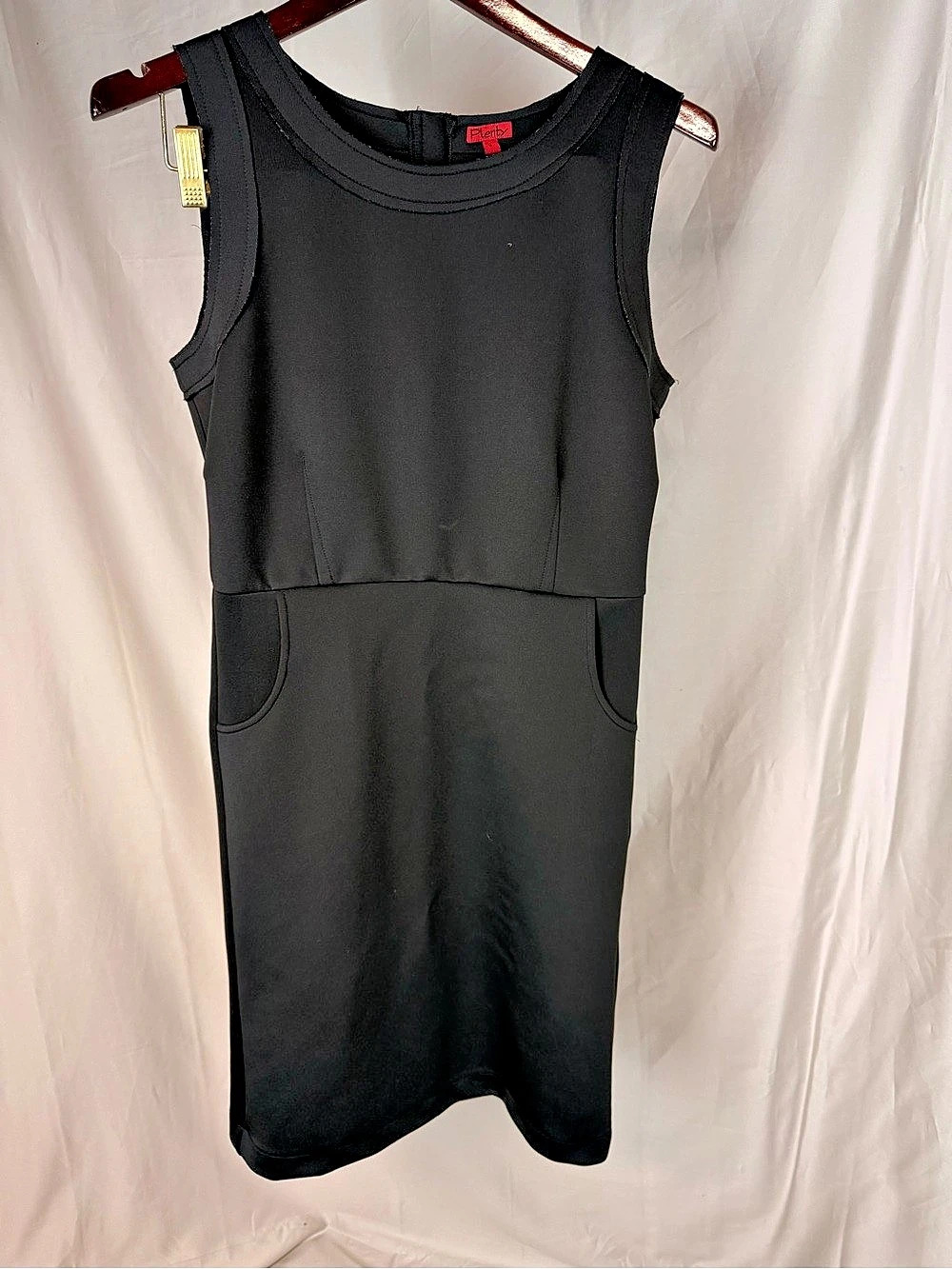 Plenty Black Mini Dress - Size 8